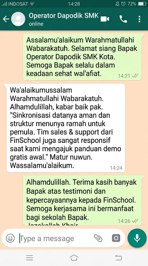 Saran penggunaan platform keuangan sekolah offline operator dapodik - Ficool ficool.id